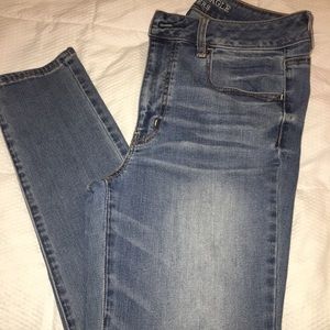 American Eagle jeans high rise Jeggings Sz 13